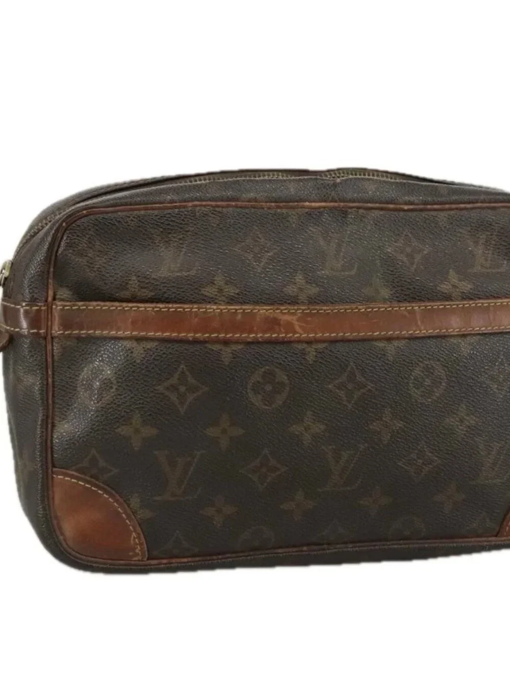 LOUIS VUITTON Monogram Marly Dragonne GM Clutch Bag M51825 LV Auth